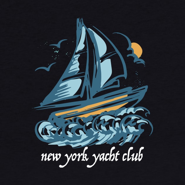 New York Yacht Club by FunSillyShop